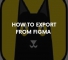 How to Export from Figma: A Comprehensive Guide