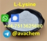 L-Lysine raw powder 56-87-1,Whatsapp/Singal:+44-7513625680,Telegram:@avachem