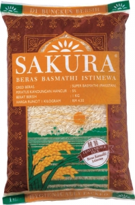 Sakura Basmathi Imported - Rice, Pulses & Grain